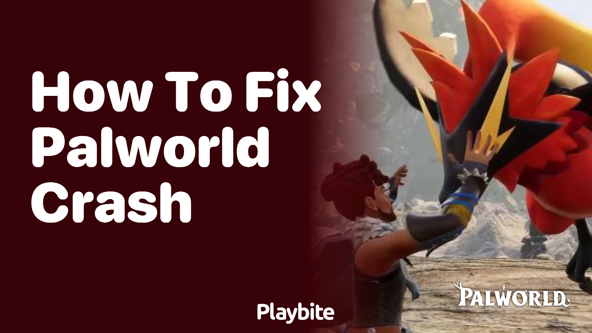 How to fix Palworld crash?