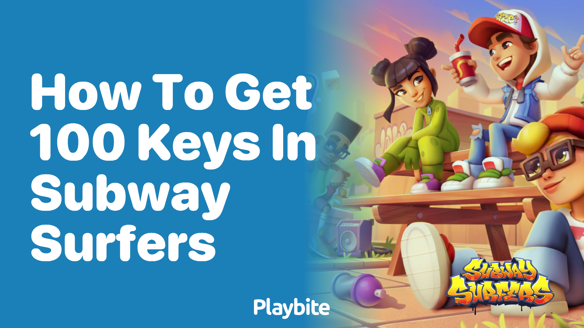 How to get 100 keys in Subway Surfers