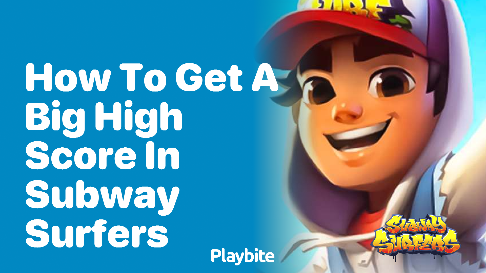 How to get a big high score in Subway Surfers