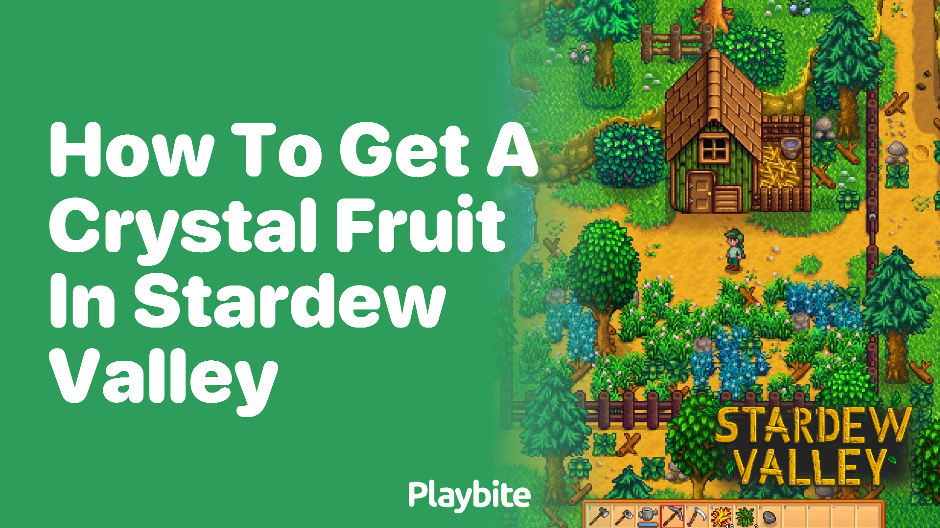 How to get a Crystal Fruit in Stardew Valley