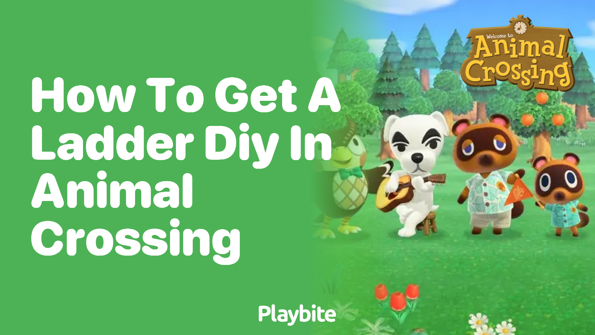 How to Get a Ladder DIY in Animal Crossing