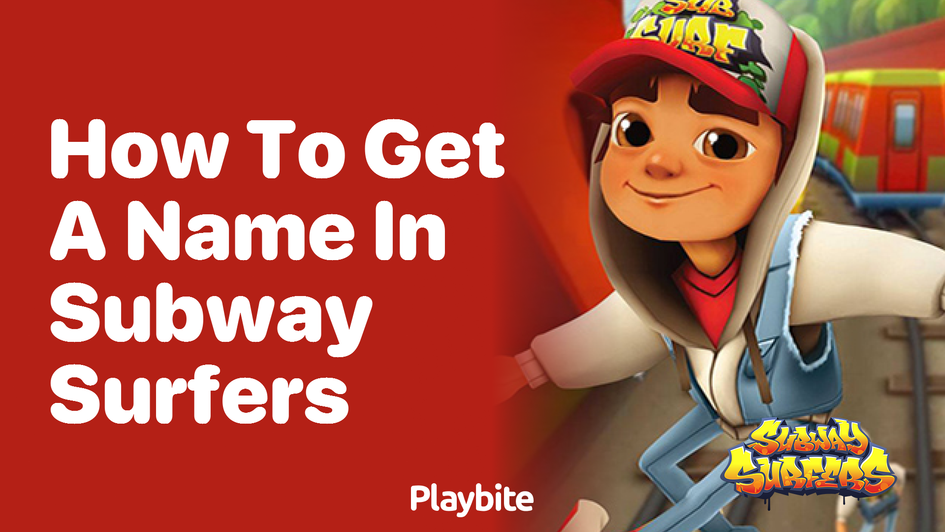 How to get a name in Subway Surfers