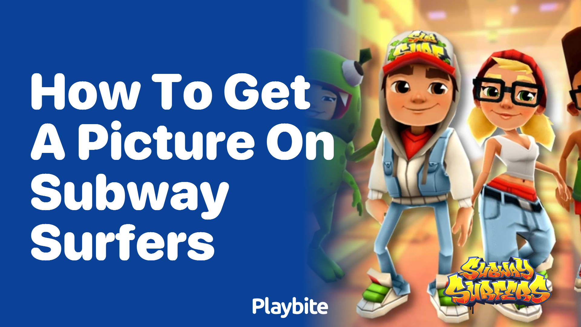 How to Get a Picture on Subway Surfers