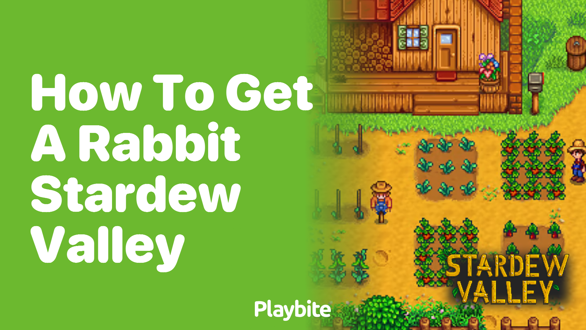 How to Get a Rabbit in Stardew Valley