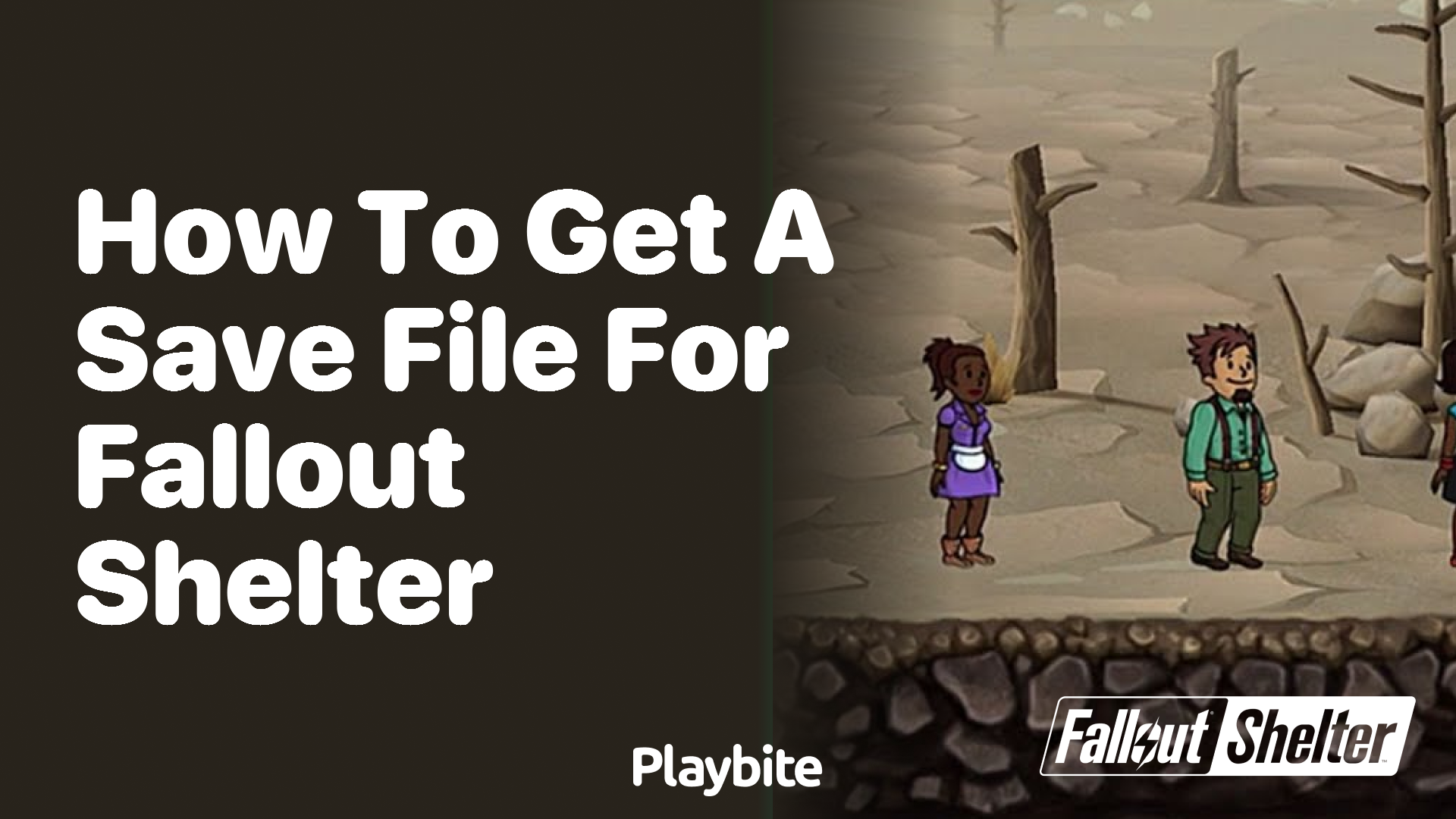 How to get a save file for Fallout Shelter