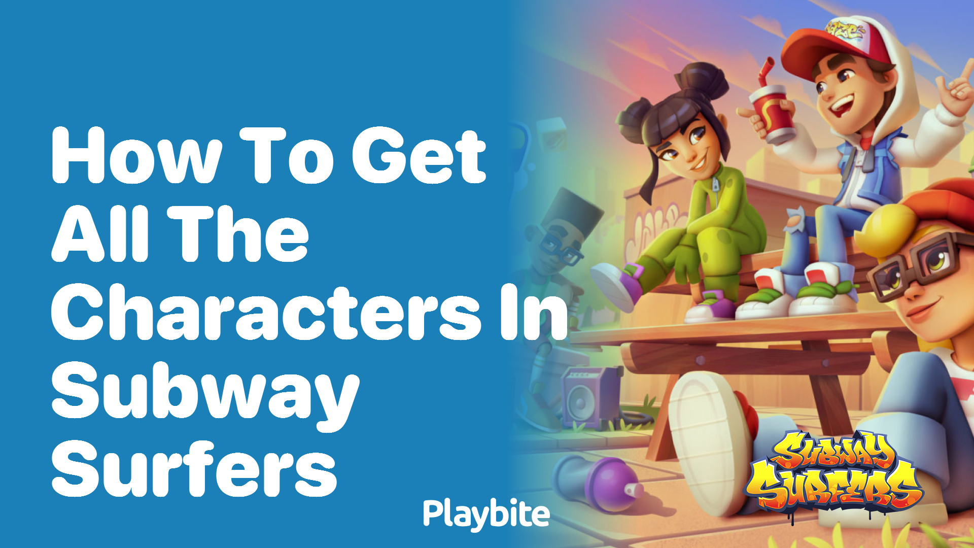 How to get all the characters in Subway Surfers