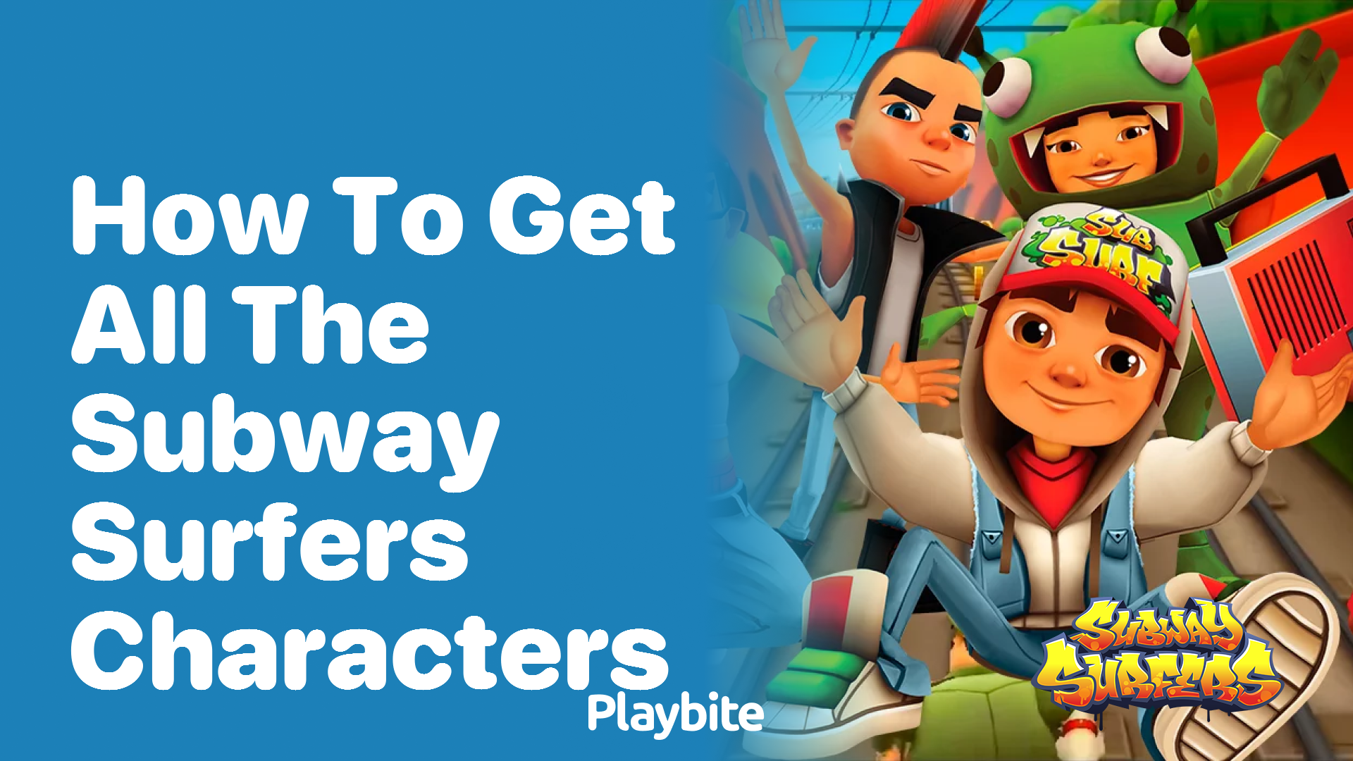 How to Get All the Subway Surfers Characters