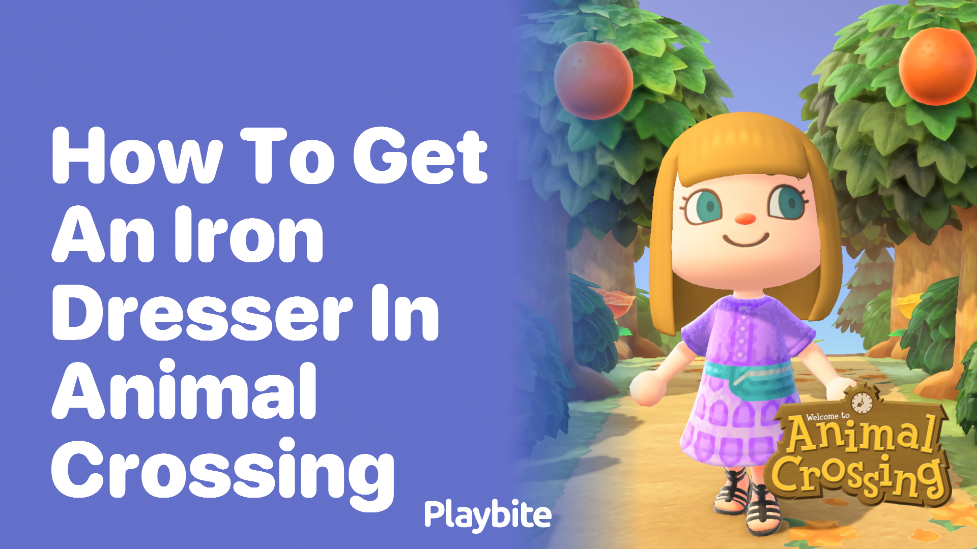 How to get an iron dresser in Animal Crossing