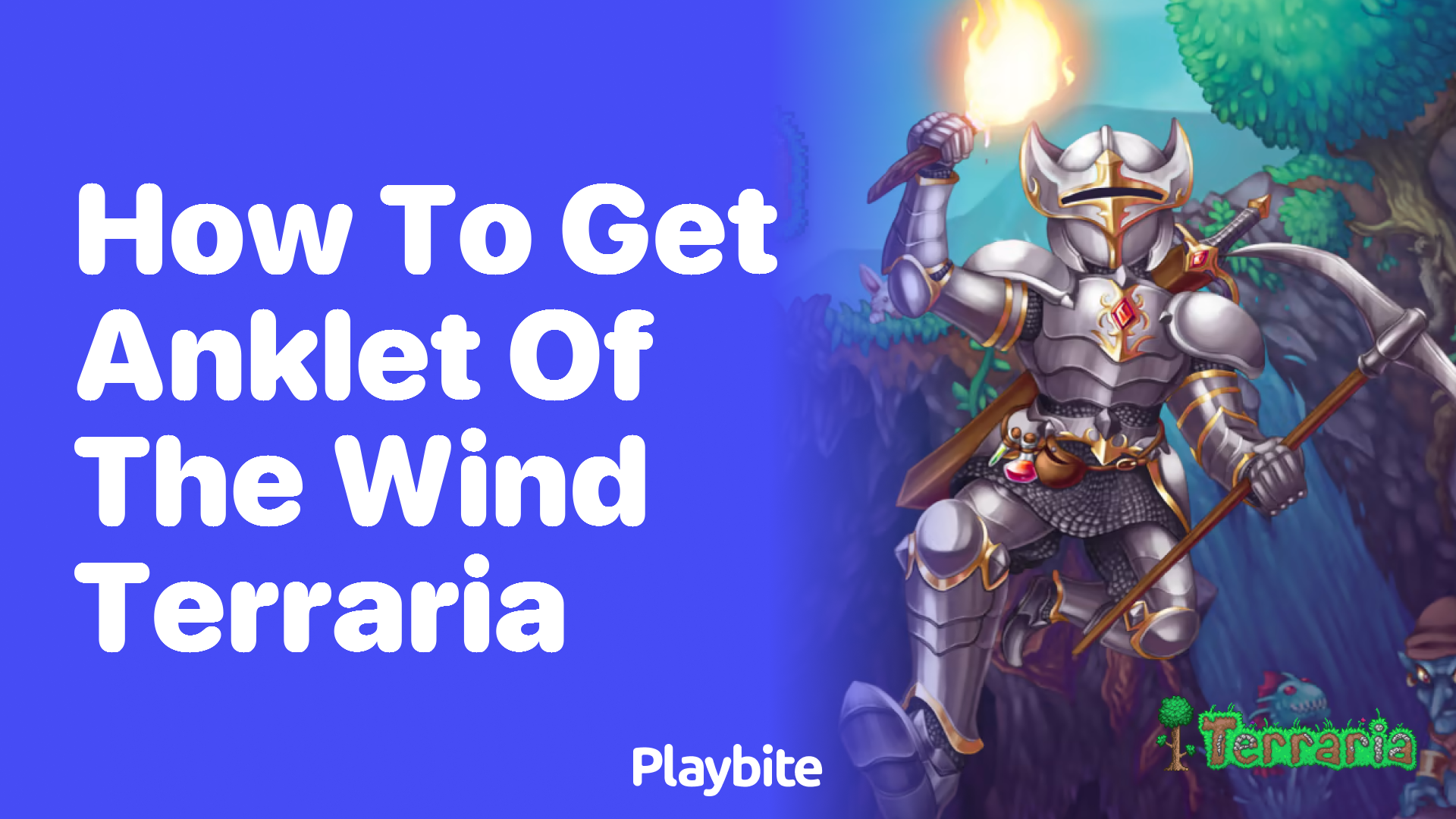 How to Get Anklet of the Wind in Terraria - Playbite