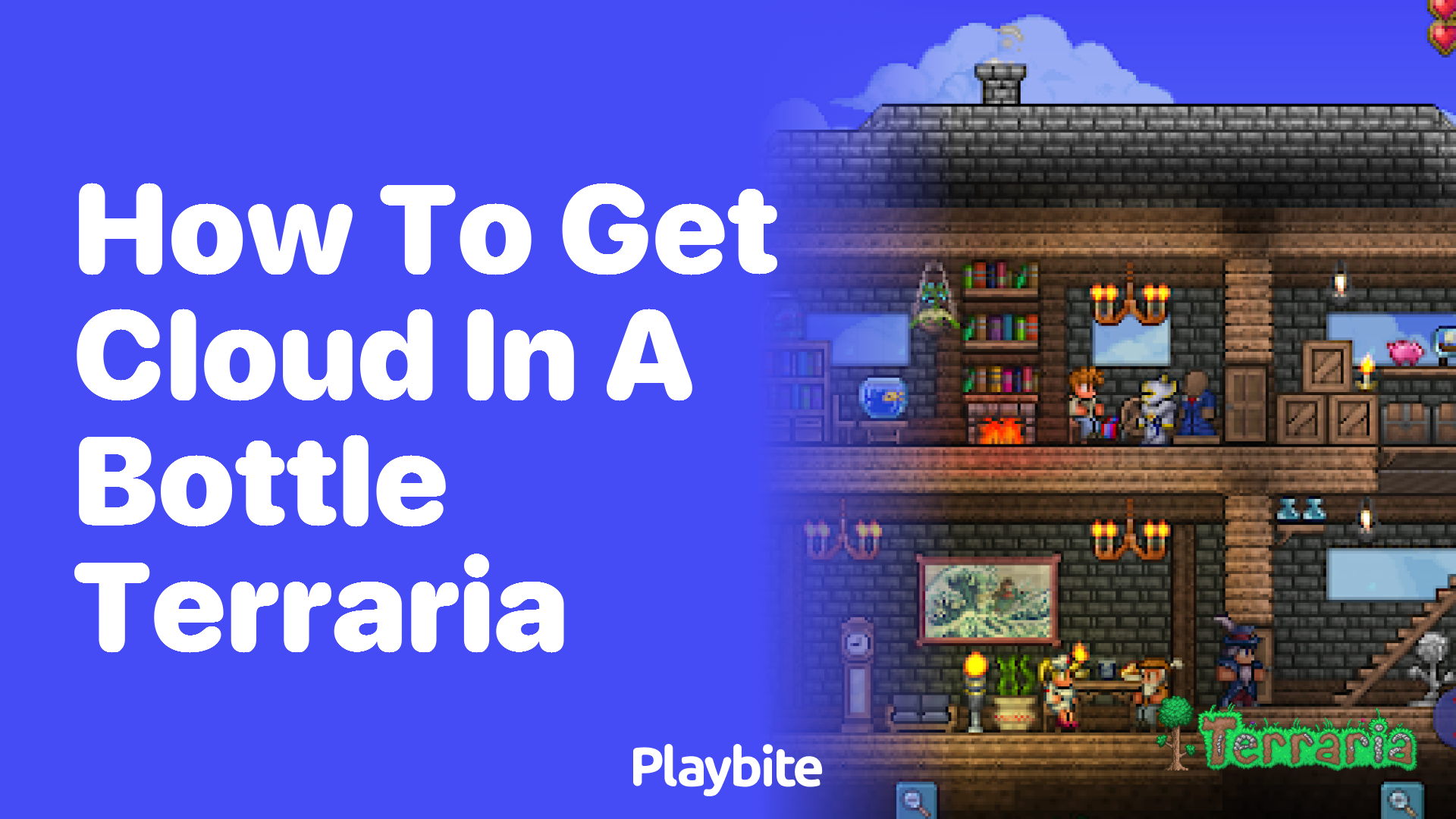 How to get Cloud in a Bottle in Terraria