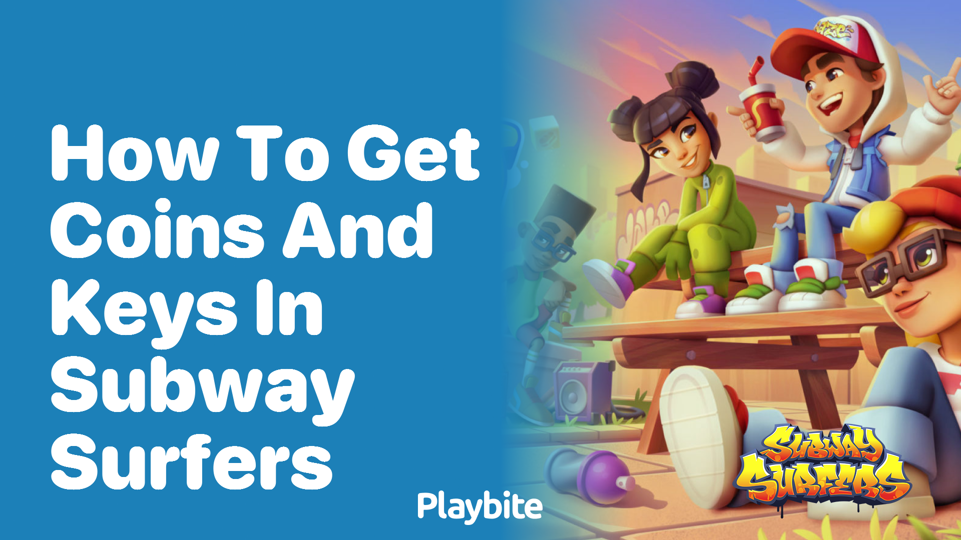 How to get coins and keys in Subway Surfers