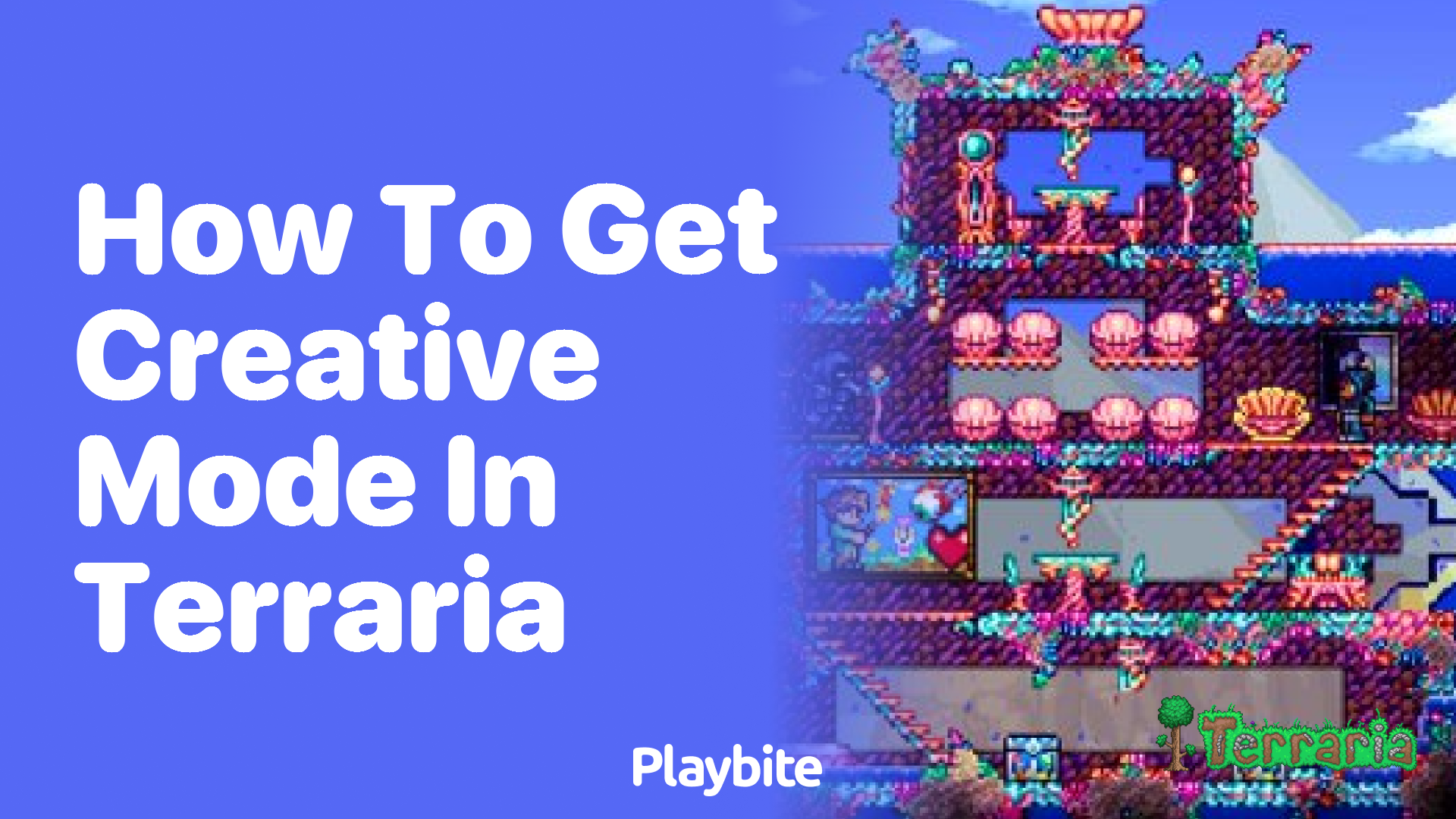 How to get creative mode in Terraria