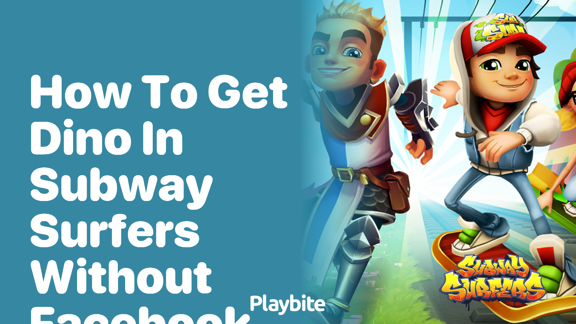 How to get Dino in Subway Surfers without Facebook