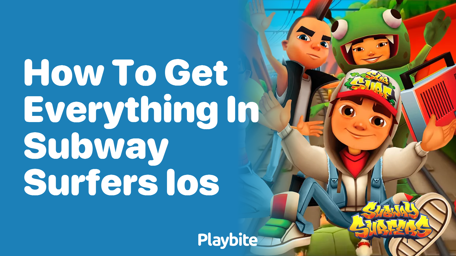 How to get everything in Subway Surfers iOS