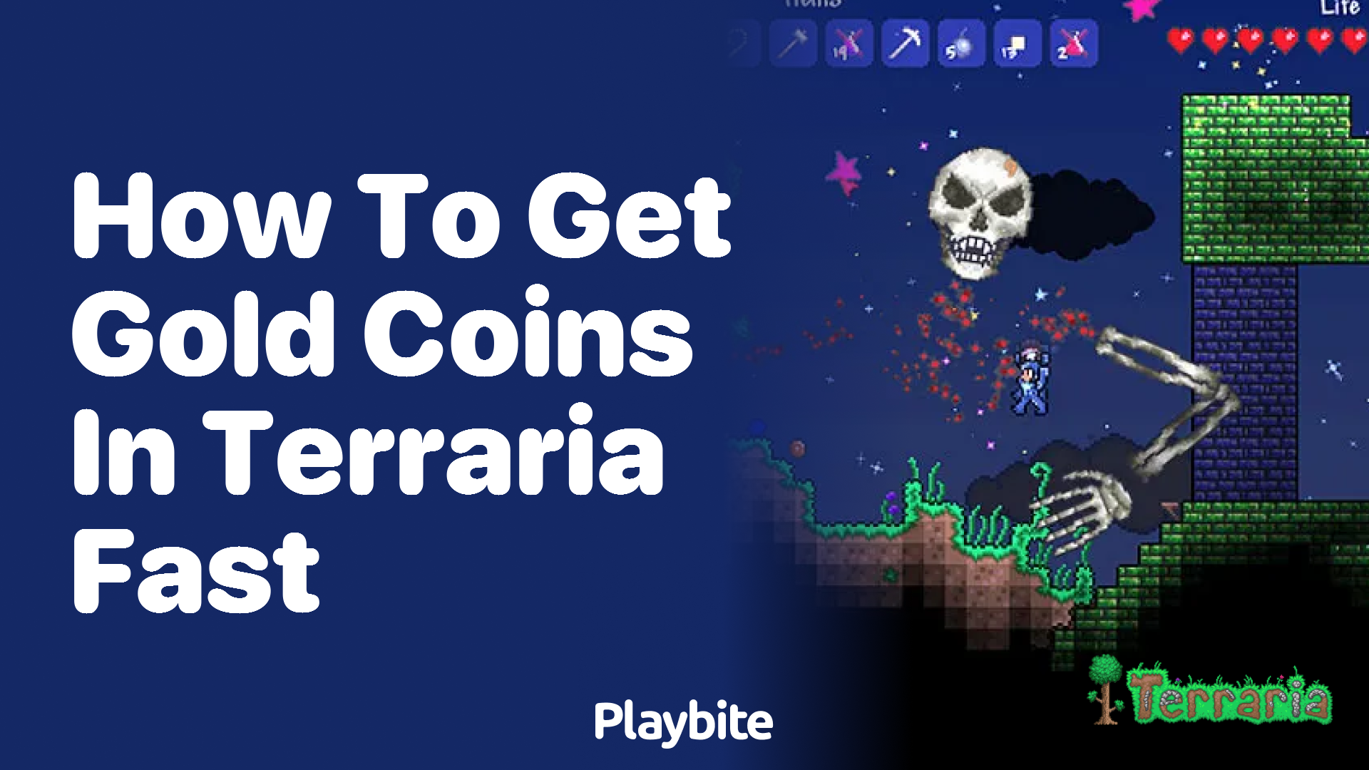 How to Get Gold Coins in Terraria Fast Playbite