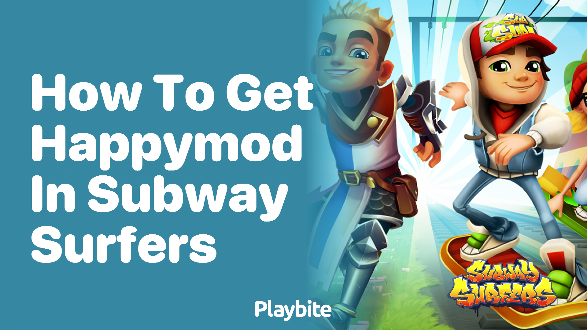 How to get HappyMod in Subway Surfers