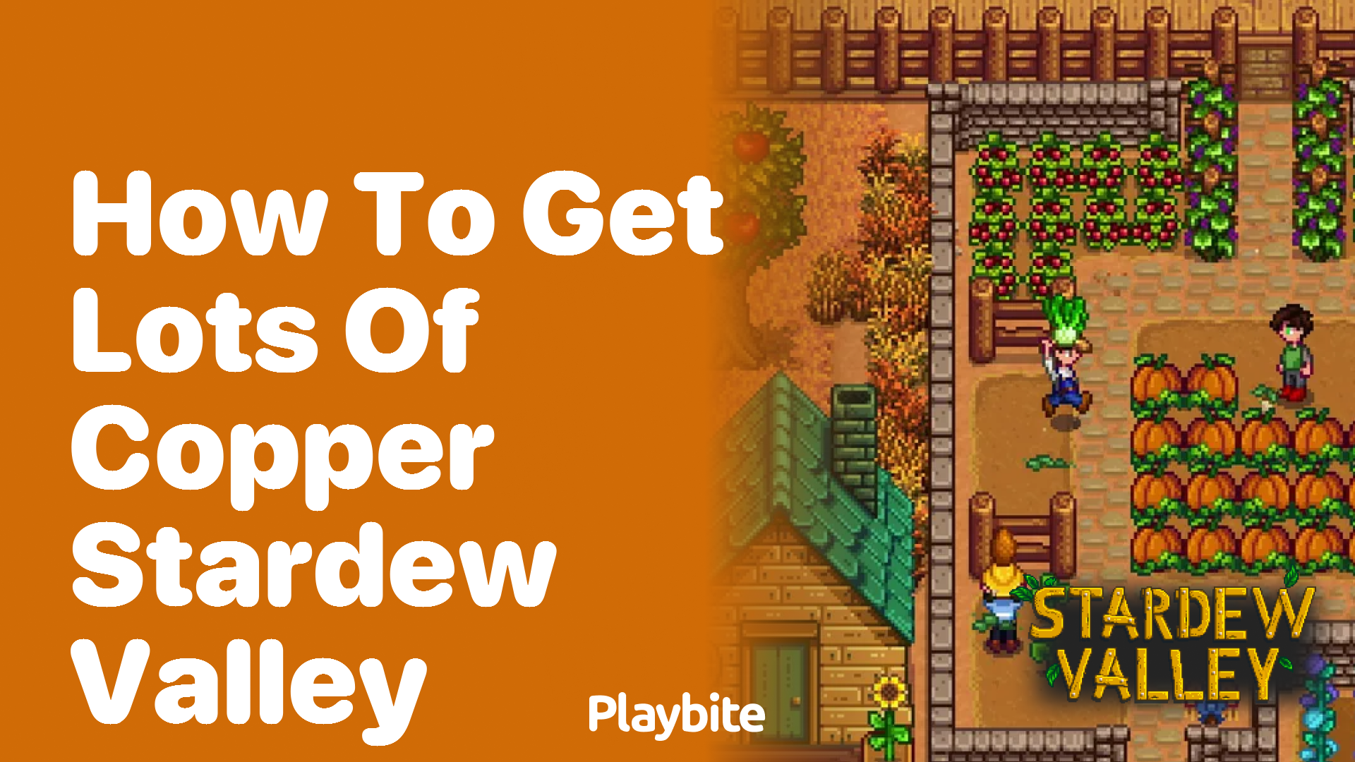 How to get lots of copper in Stardew Valley