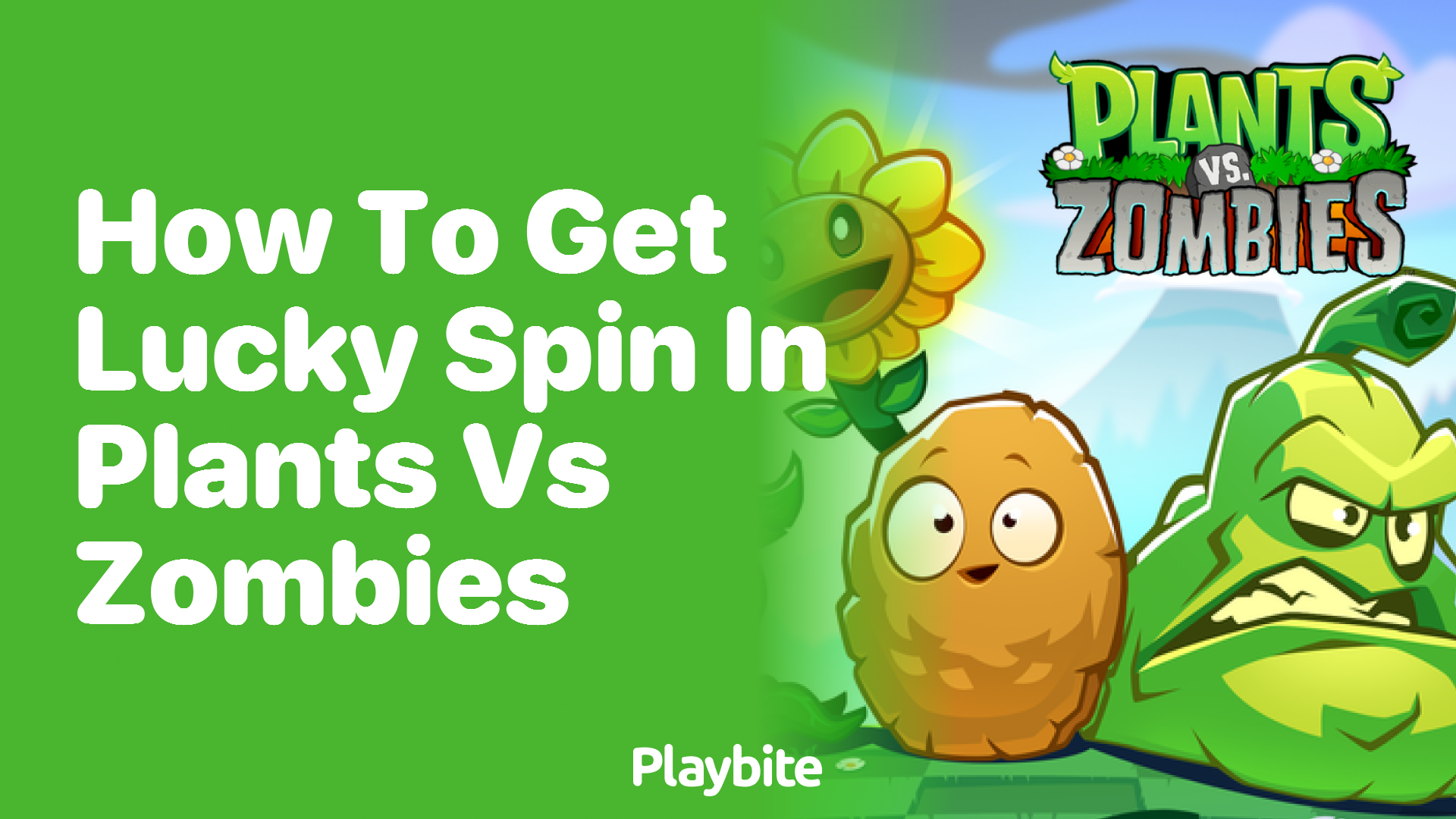 How to Get Lucky Spin in Plants vs Zombies