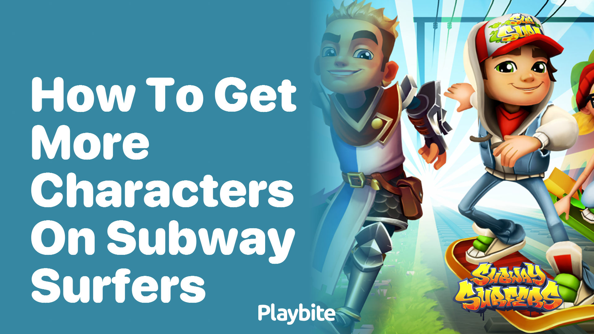 How to get more characters on Subway Surfers