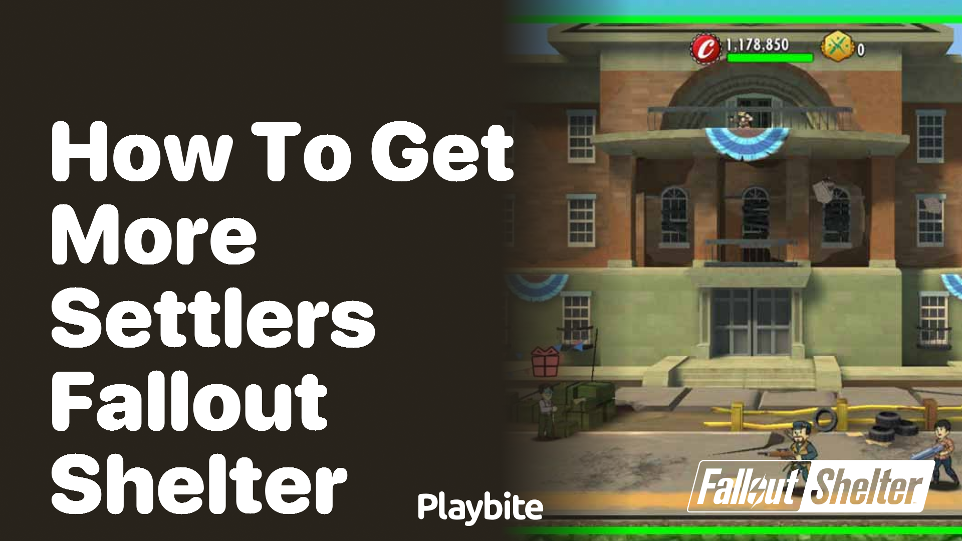 How to get more settlers in Fallout Shelter