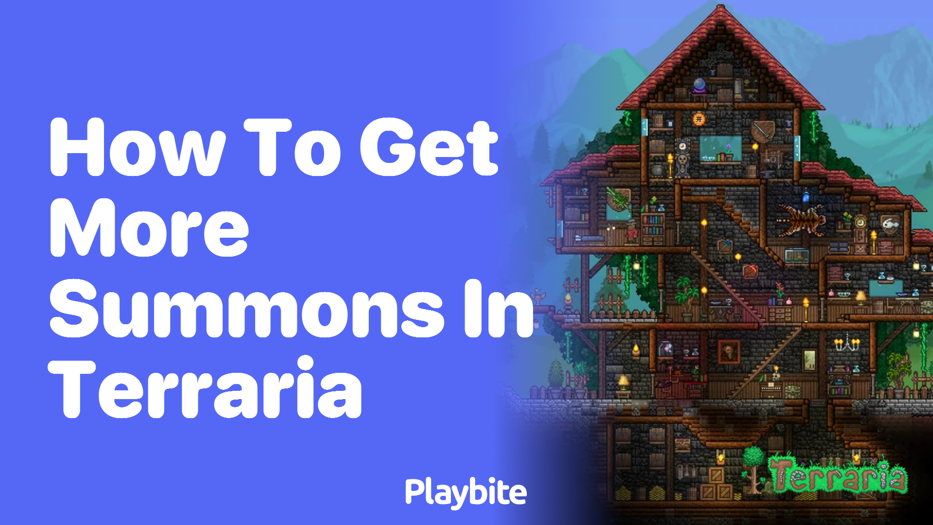 How to get more summons in Terraria