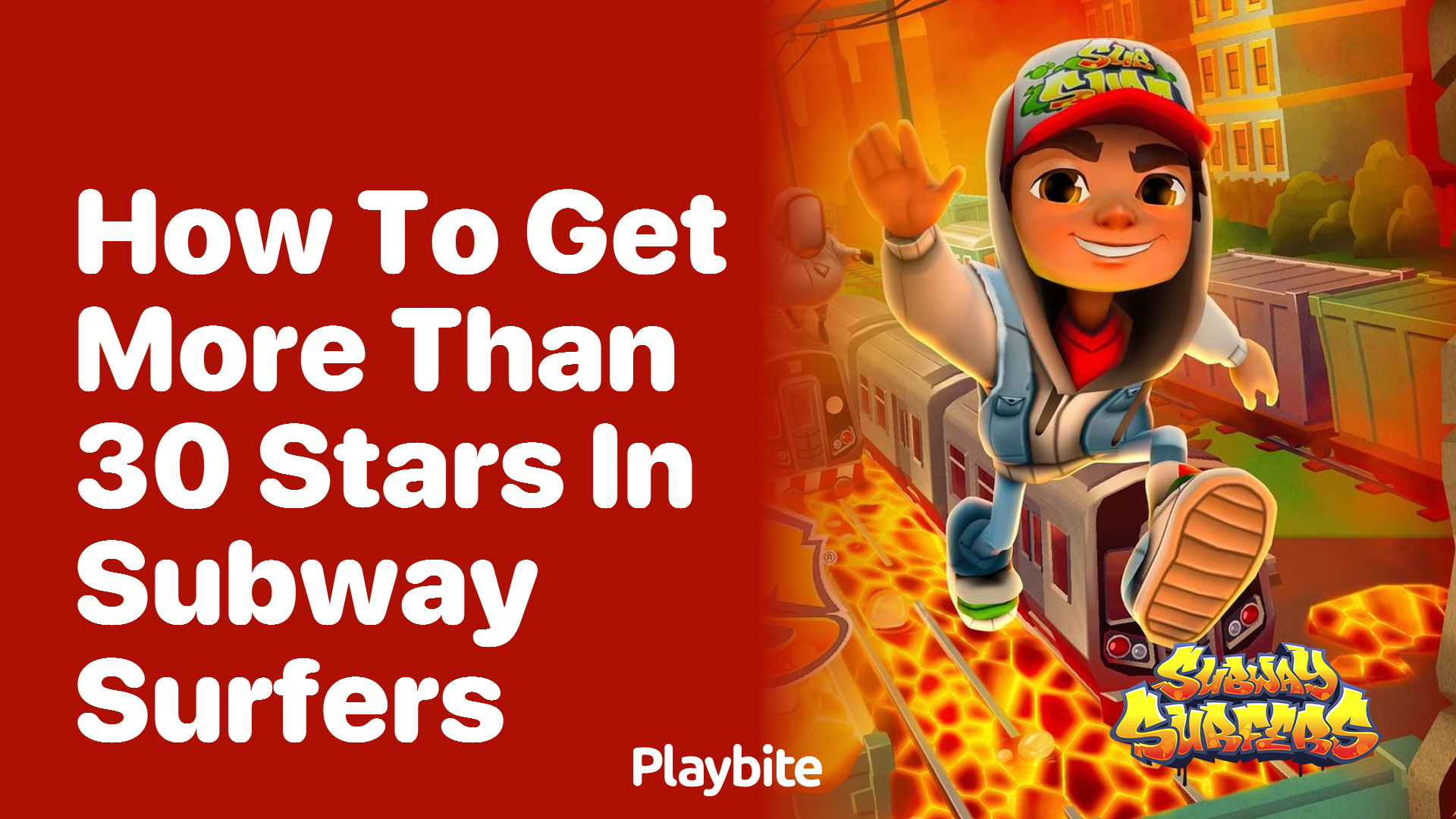 How to get more than 30 stars in Subway Surfers