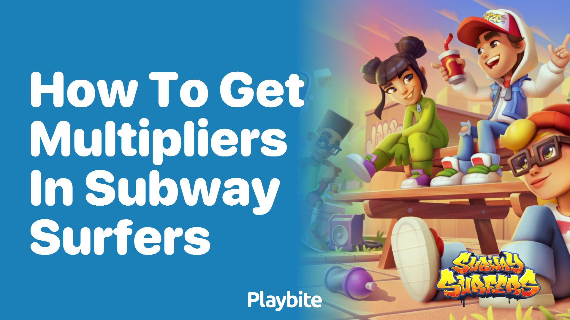 How to get multipliers in Subway Surfers