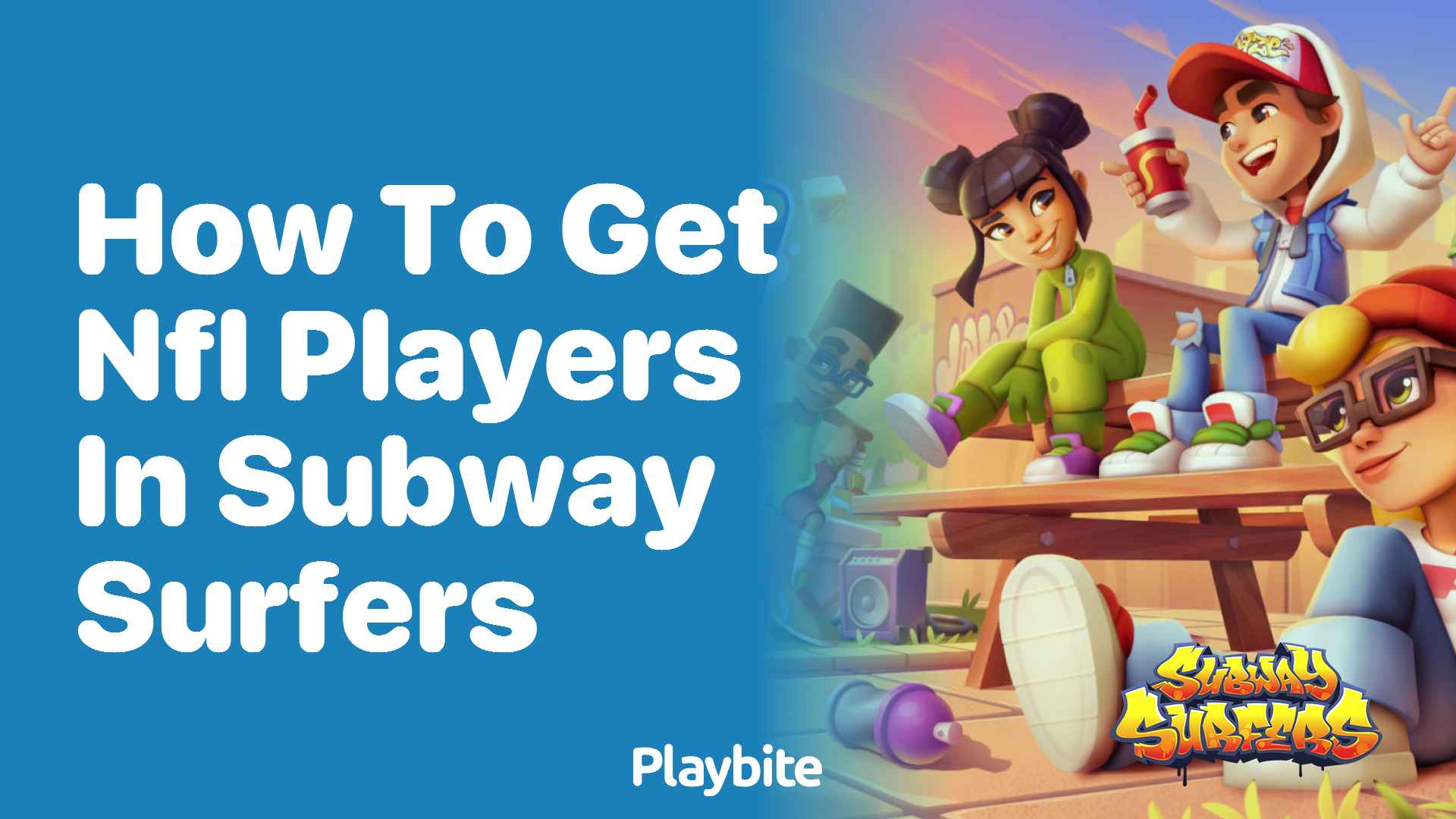 How to get NFL players in Subway Surfers