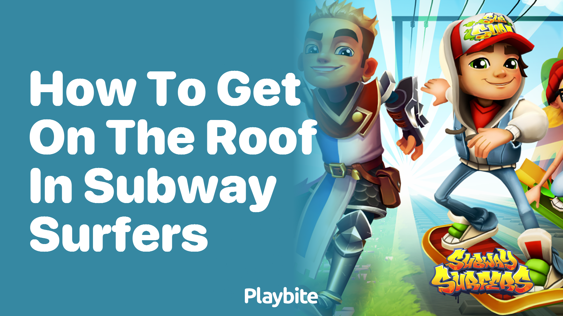 How to Get on the Roof in Subway Surfers