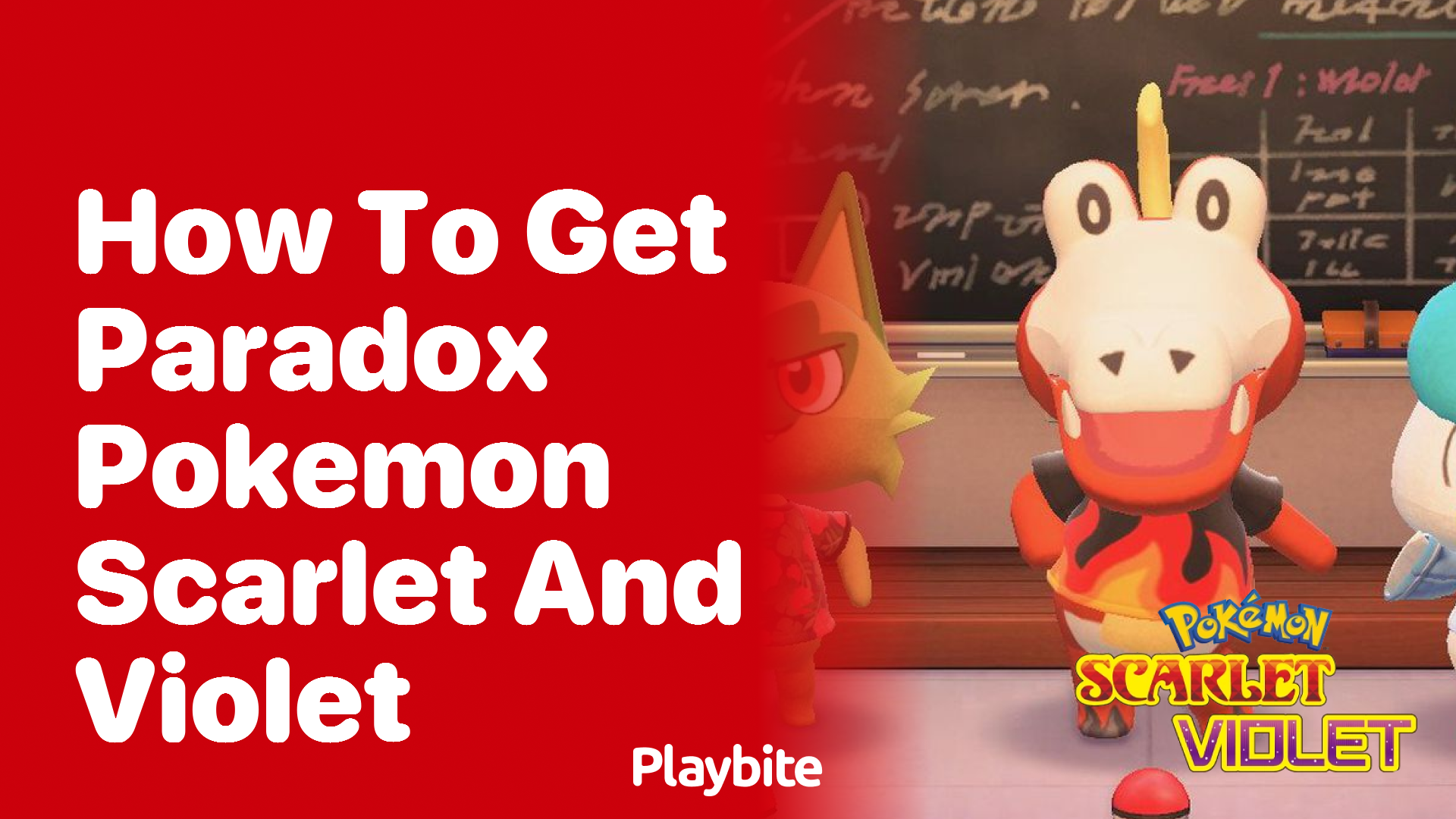 How to Get Paradox Pokemon in Scarlet and Violet - Playbite