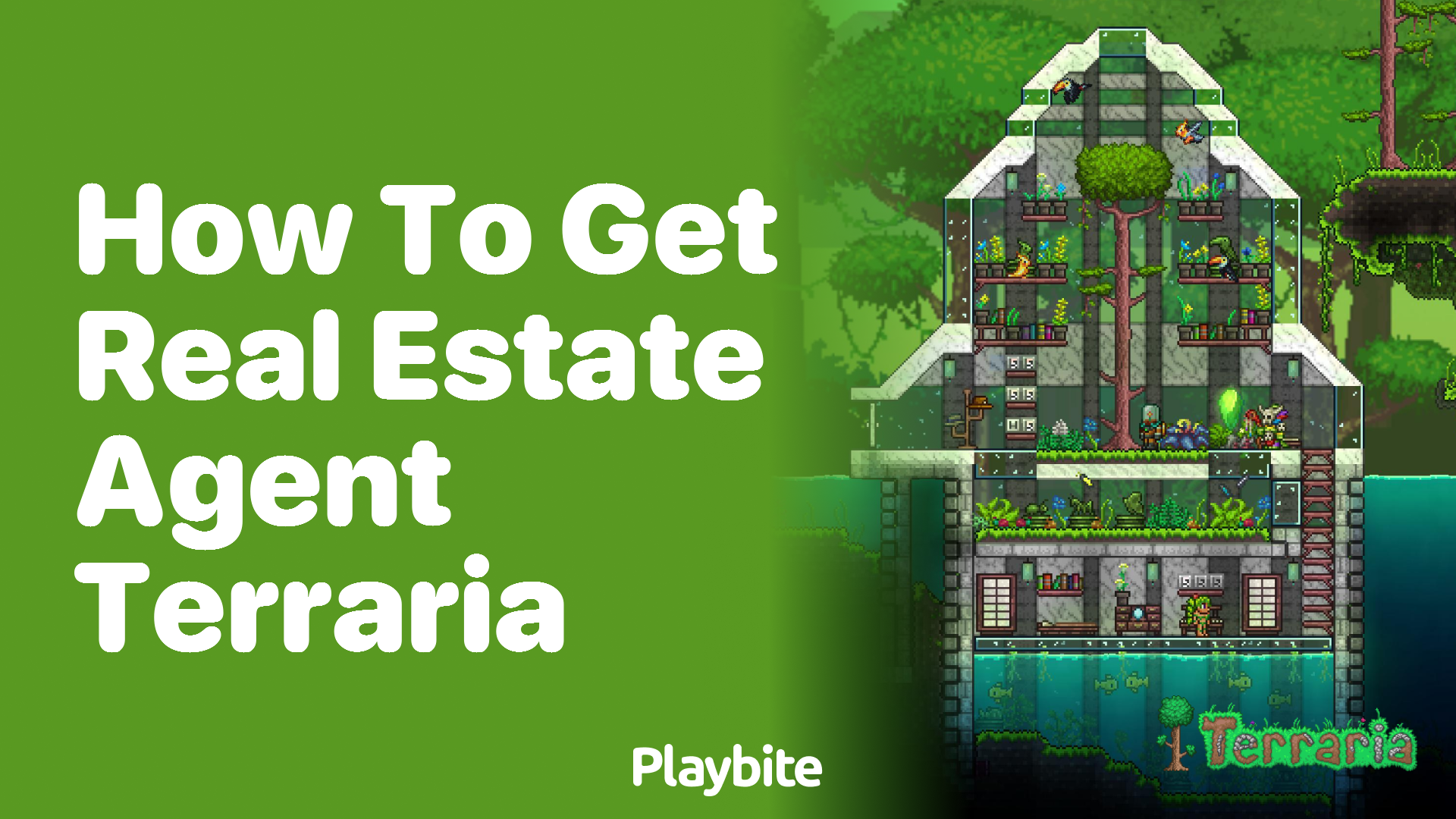 How to Get the Real Estate Agent in Terraria