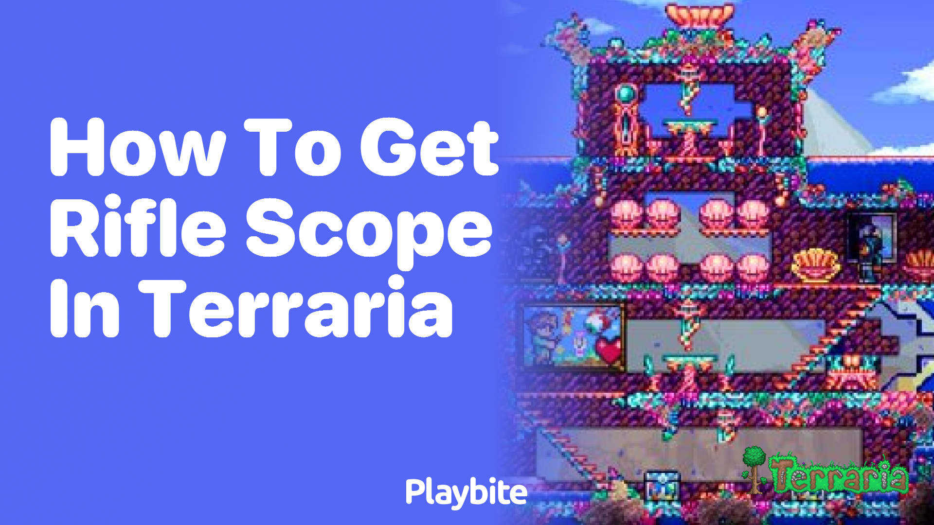 How to get a Rifle Scope in Terraria