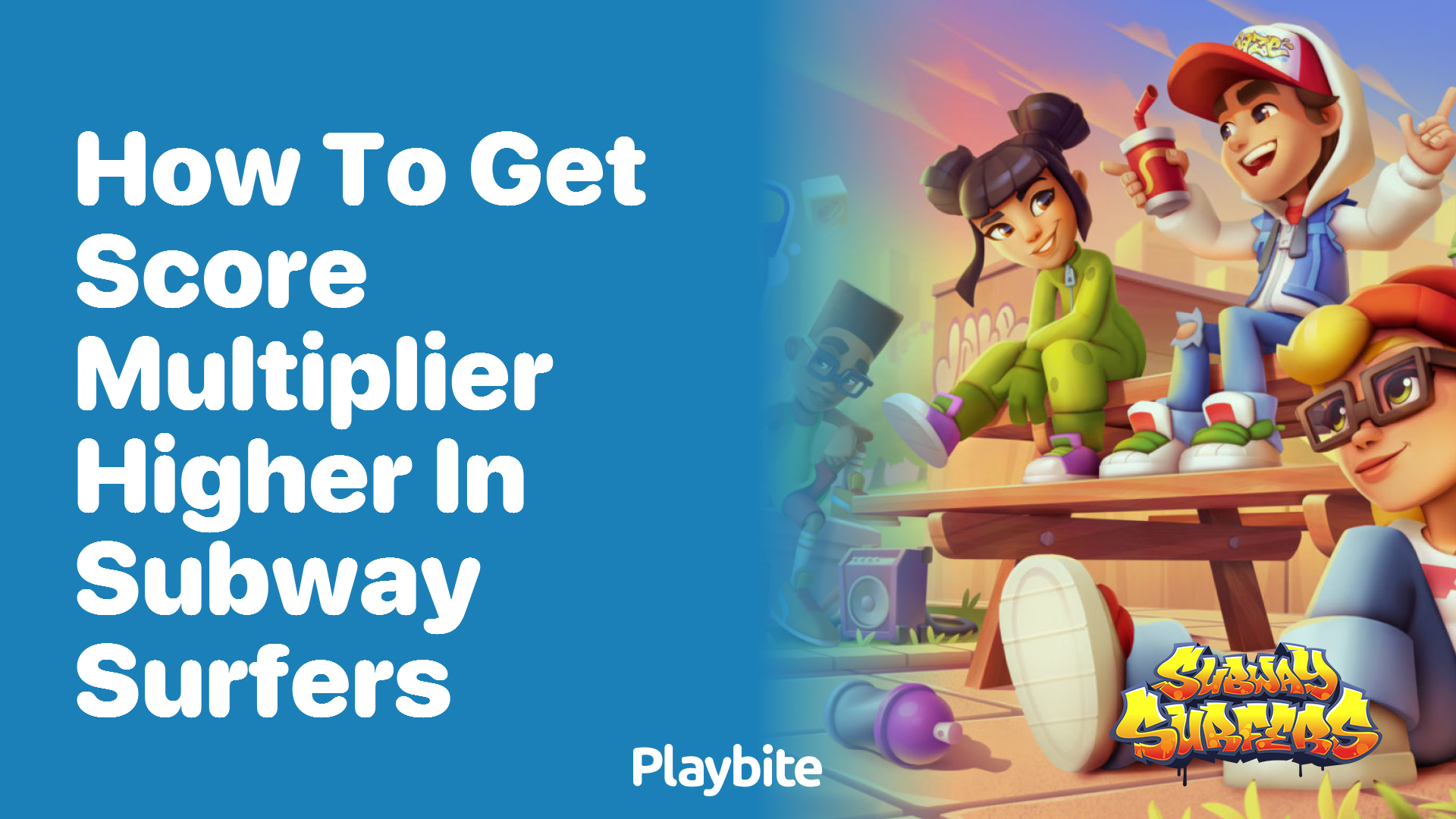 How to get a higher score multiplier in Subway Surfers