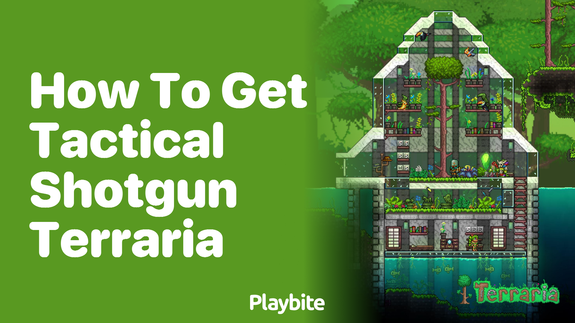 How to Get the Tactical Shotgun in Terraria