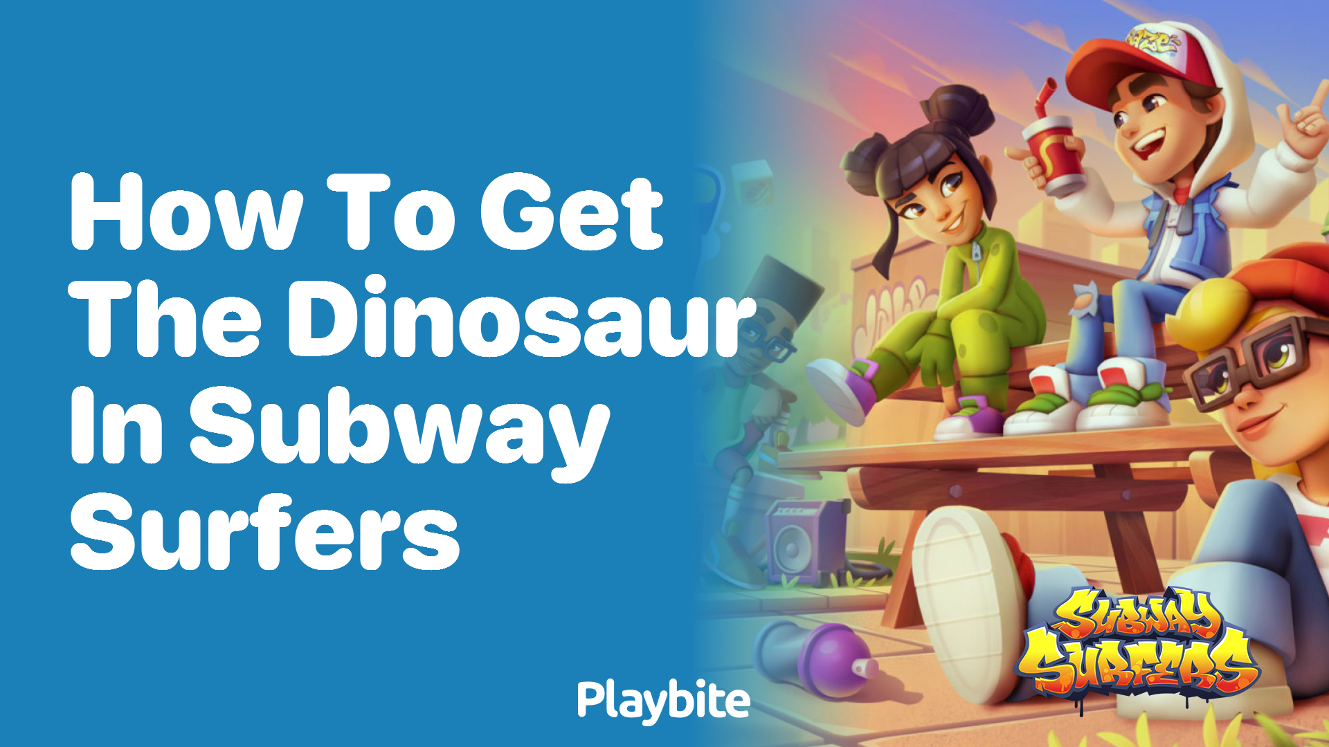 How to get the Dinosaur in Subway Surfers