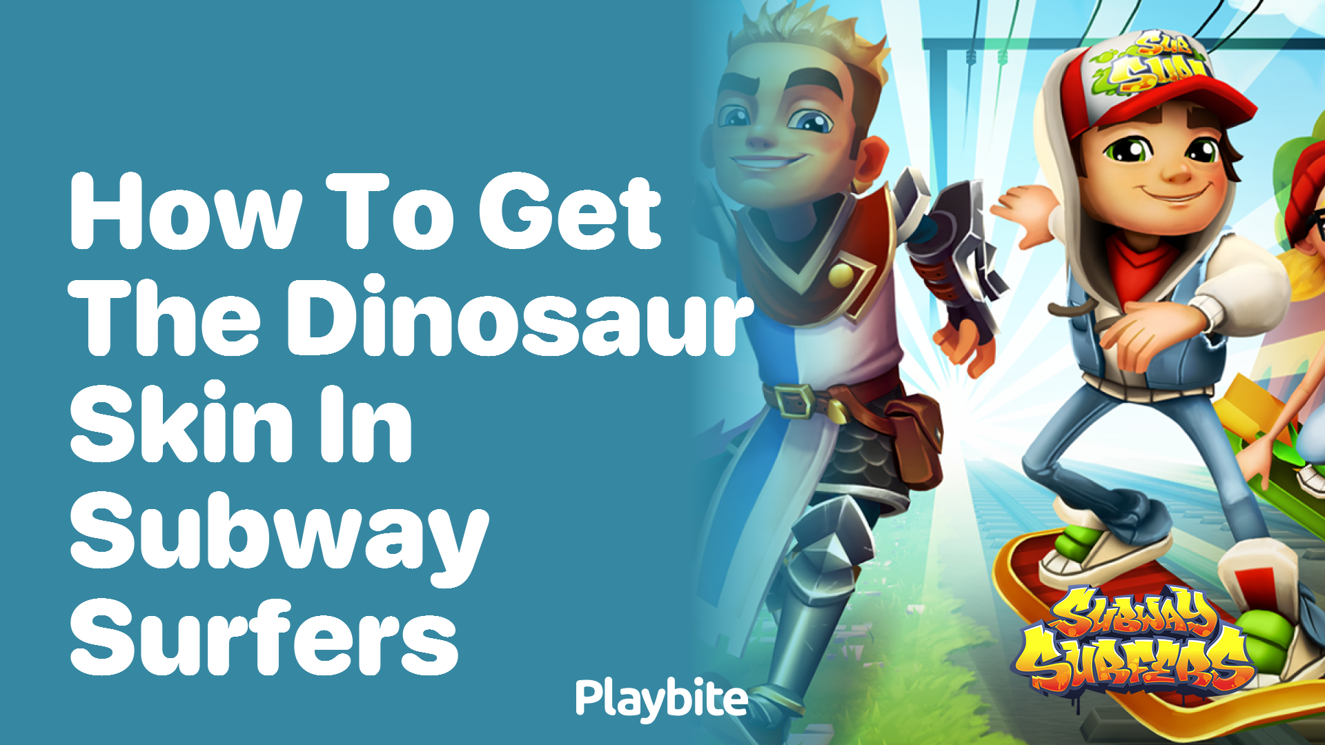 How to Get the Dinosaur Skin in Subway Surfers