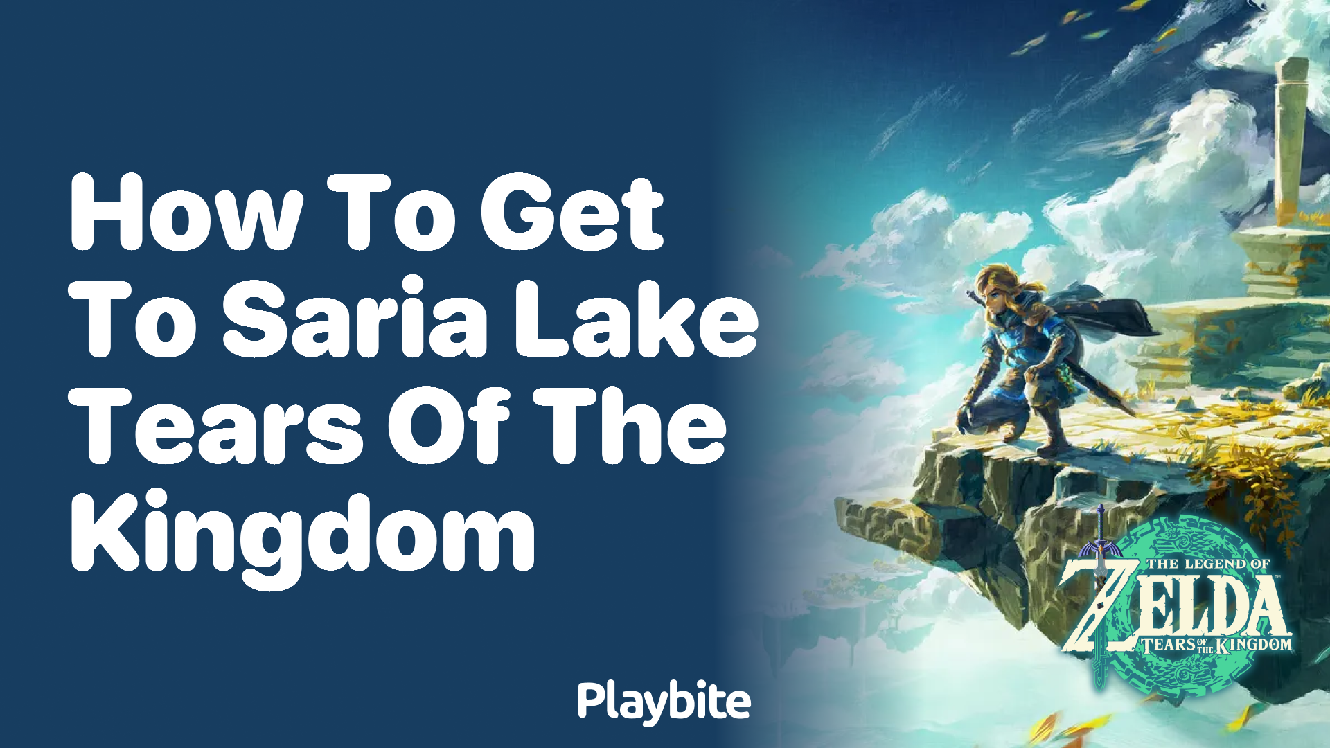 How to Get to Saria Lake in Tears of the Kingdom - Playbite