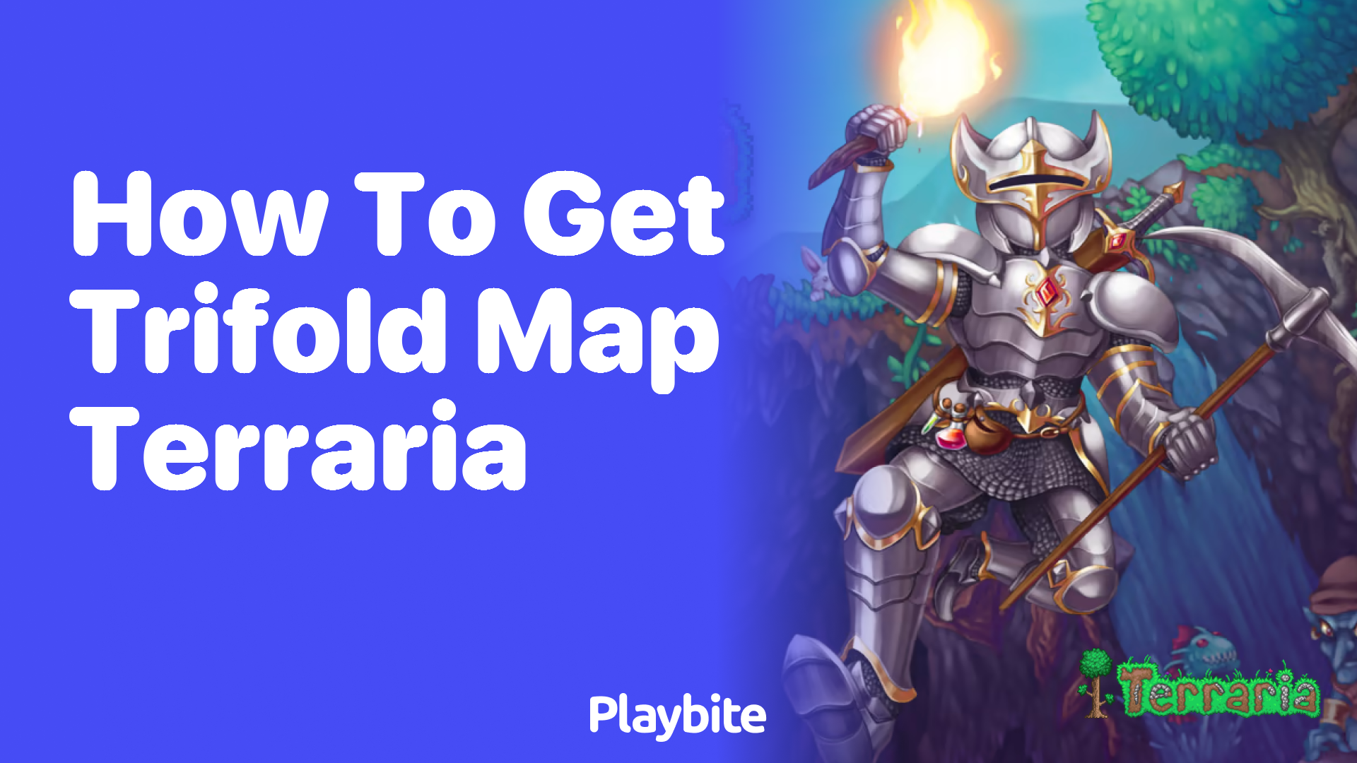 How to get the Trifold Map in Terraria