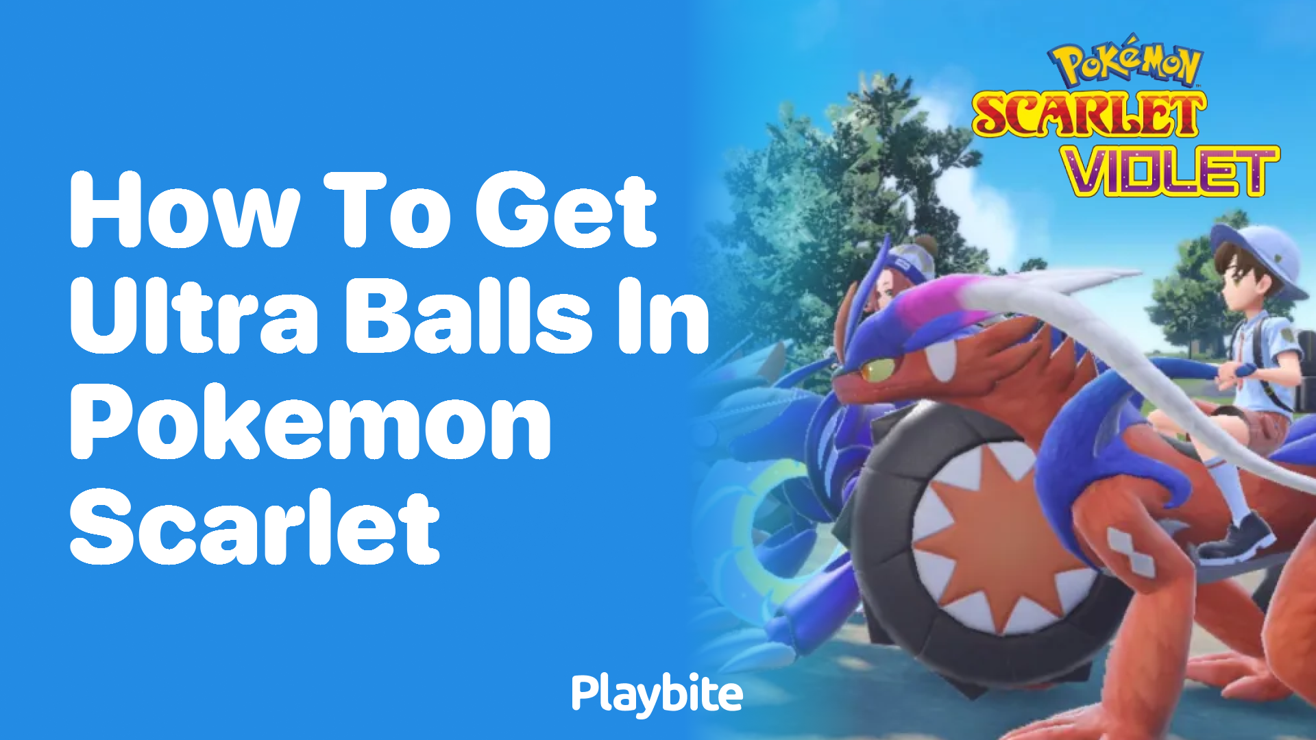 Pokémon Scarlet & Violet: How To Get More Ultra Balls (The Fast Way)