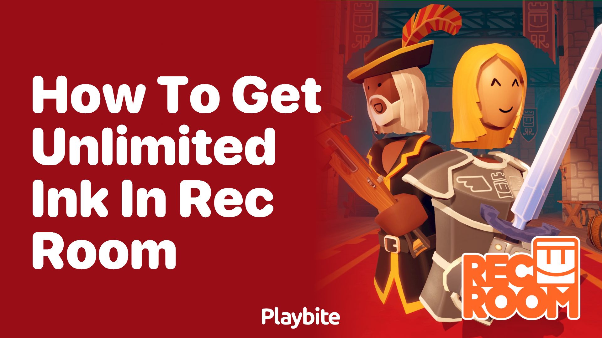 How to get unlimited ink in Rec Room