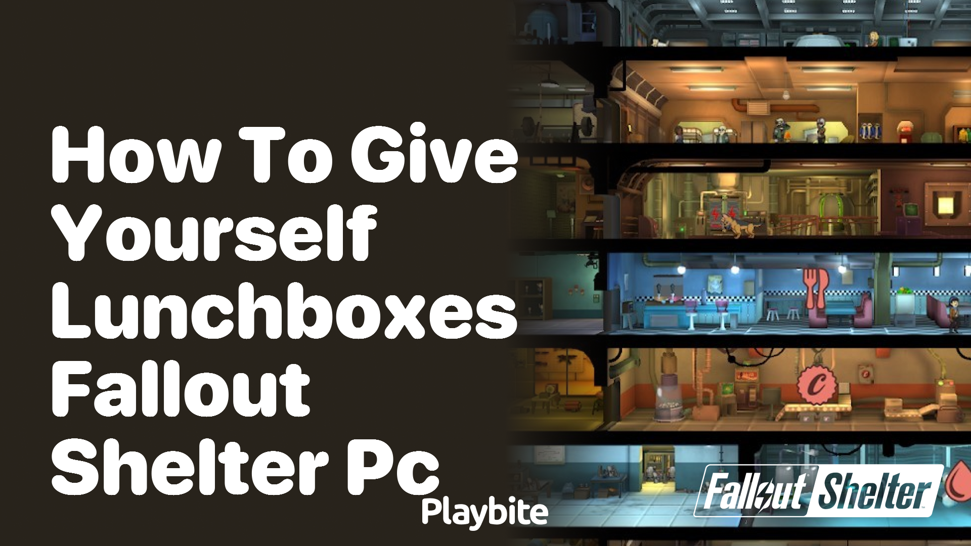 How to give yourself lunchboxes in Fallout Shelter on PC? - Playbite