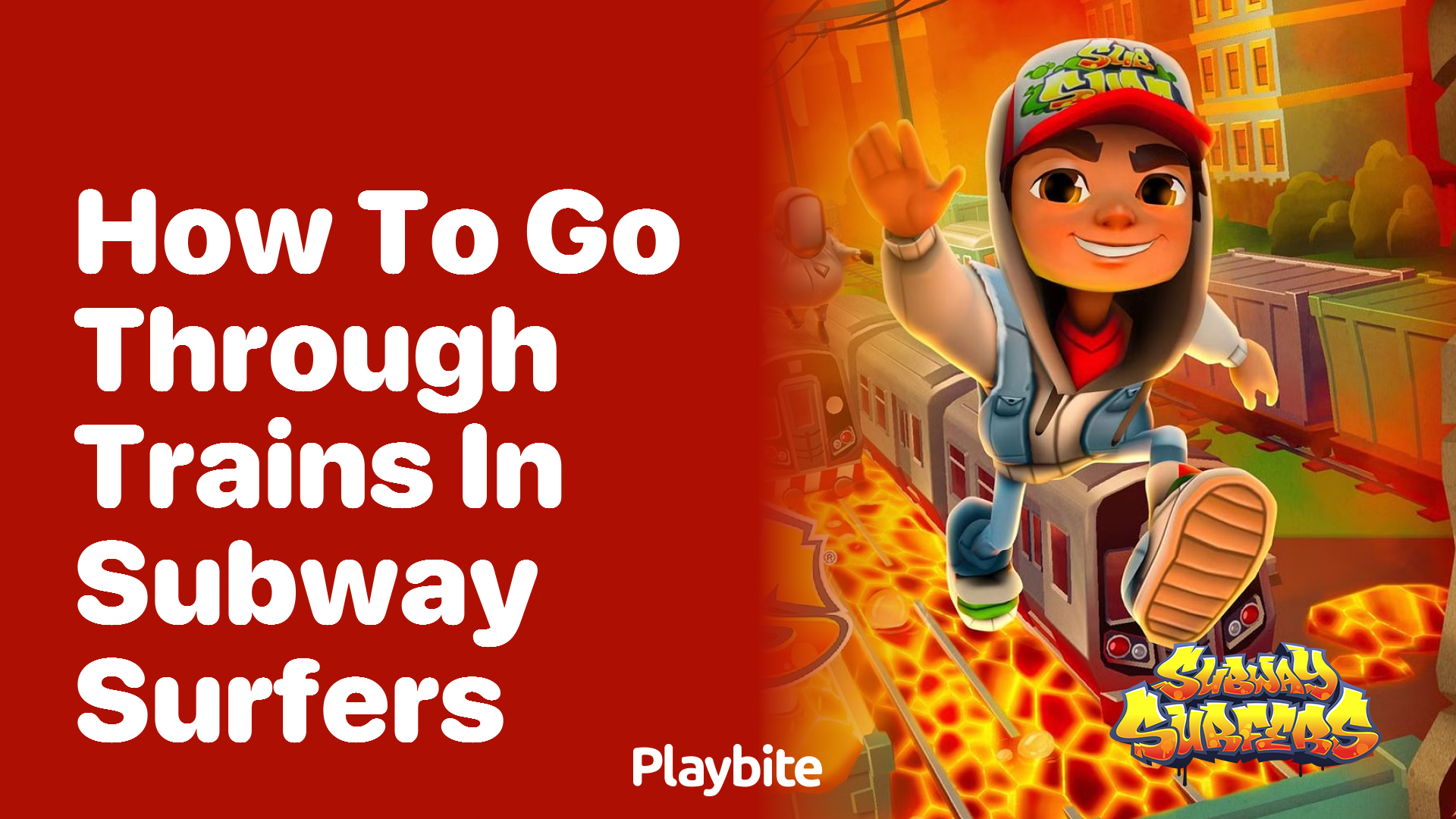 How to Go Through Trains in Subway Surfers