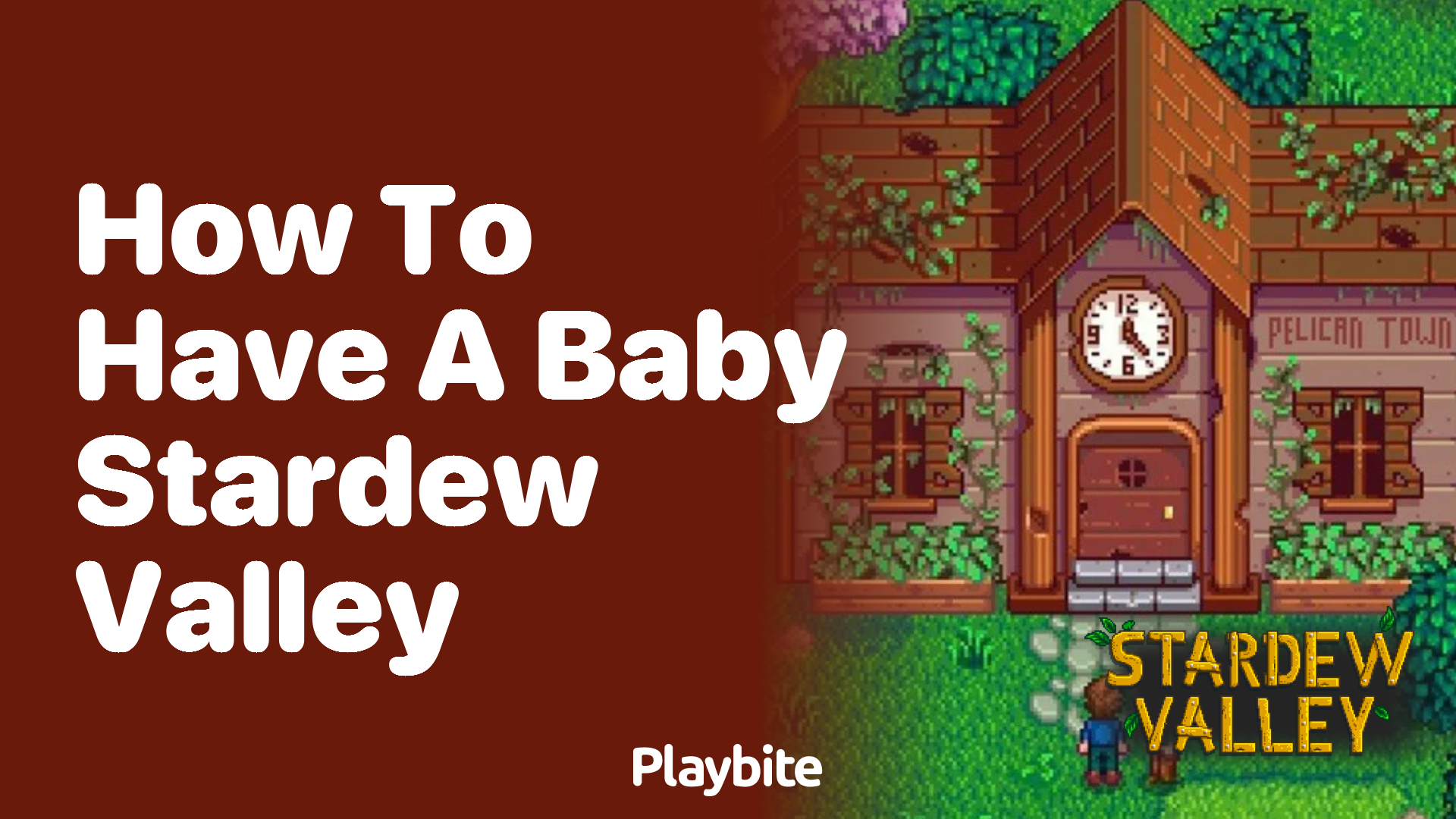 How to have a baby in Stardew Valley