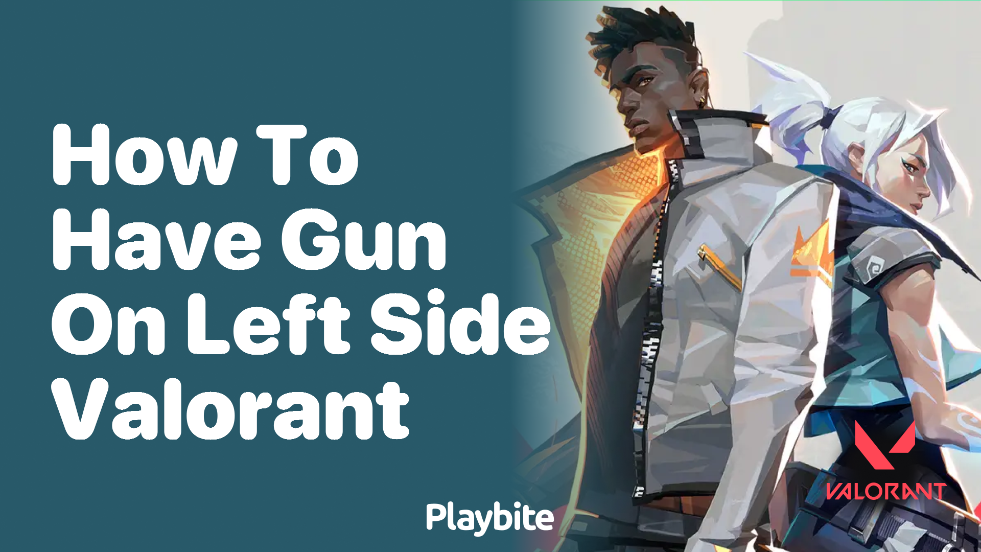 How to have your gun on the left side in Valorant