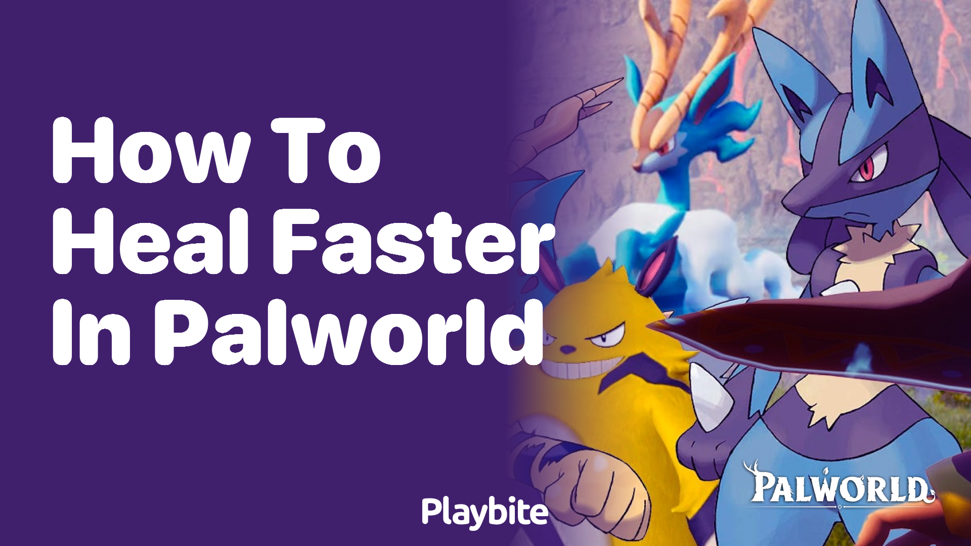 How to Heal Faster in Palworld