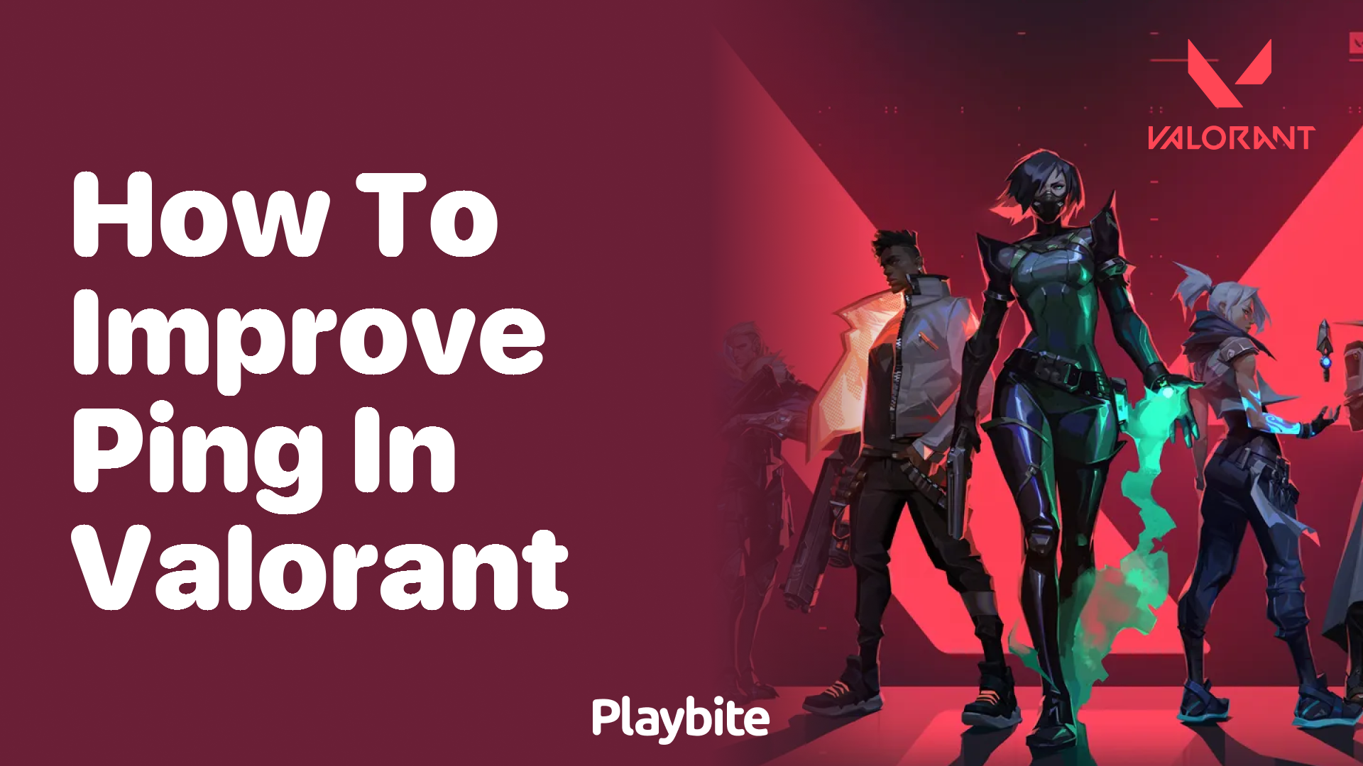 How to improve ping in Valorant