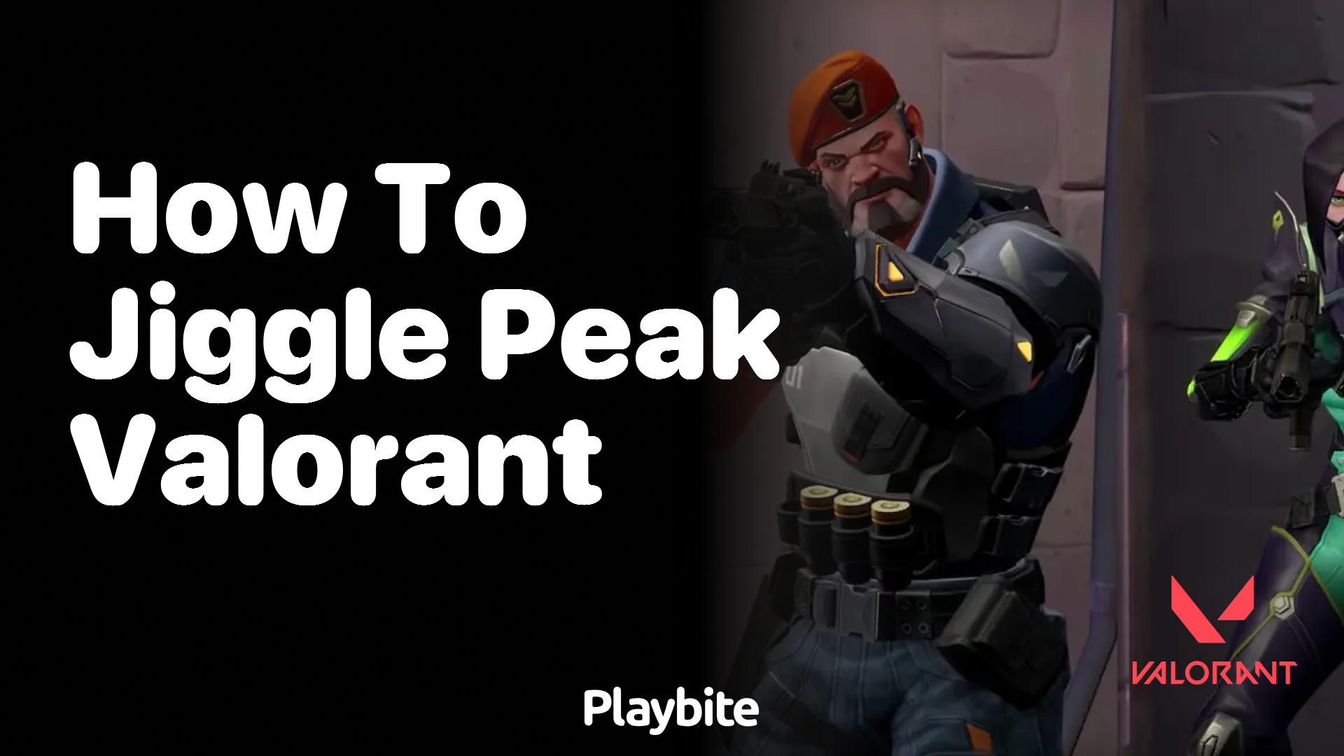 How to jiggle peek in Valorant