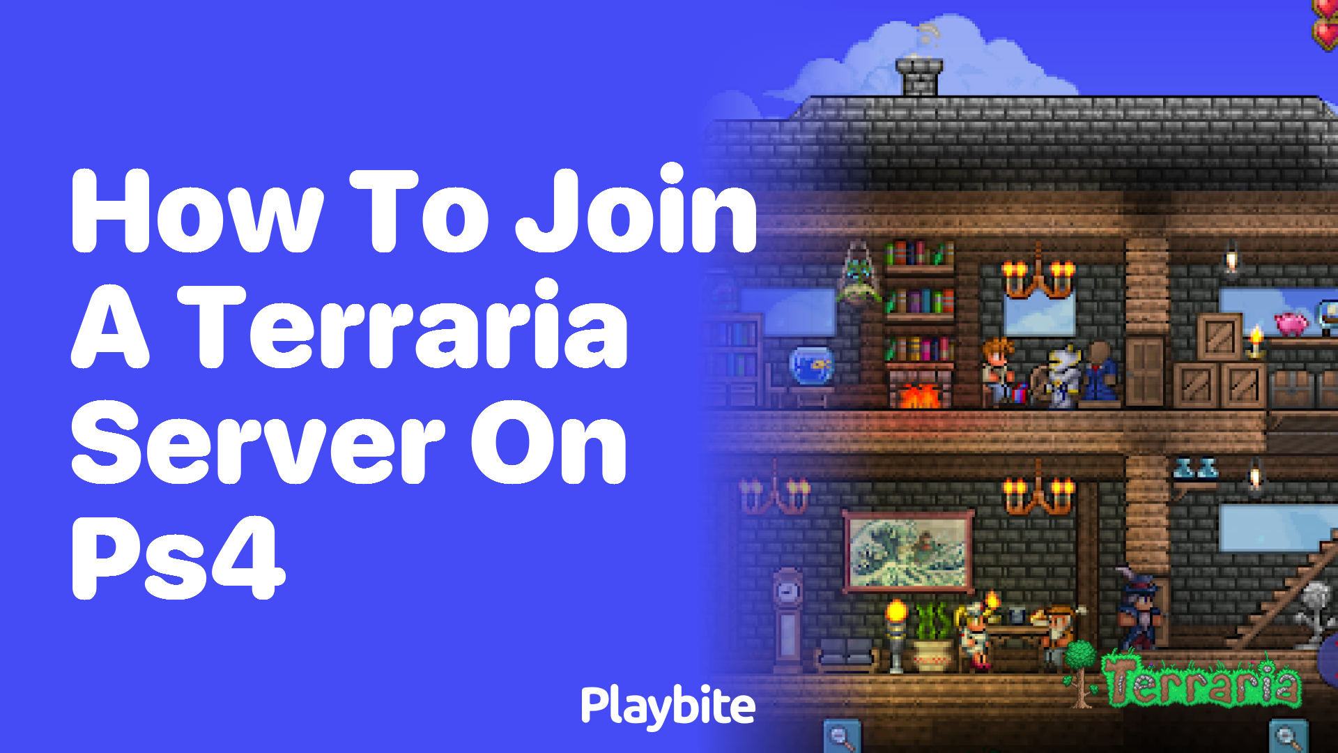 How to Join a Terraria Server on PS4 - Playbite