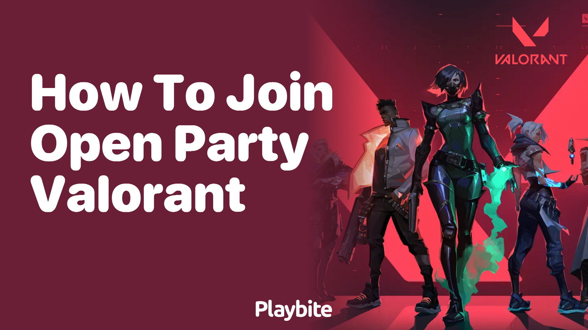 How to Join an Open Party in Valorant