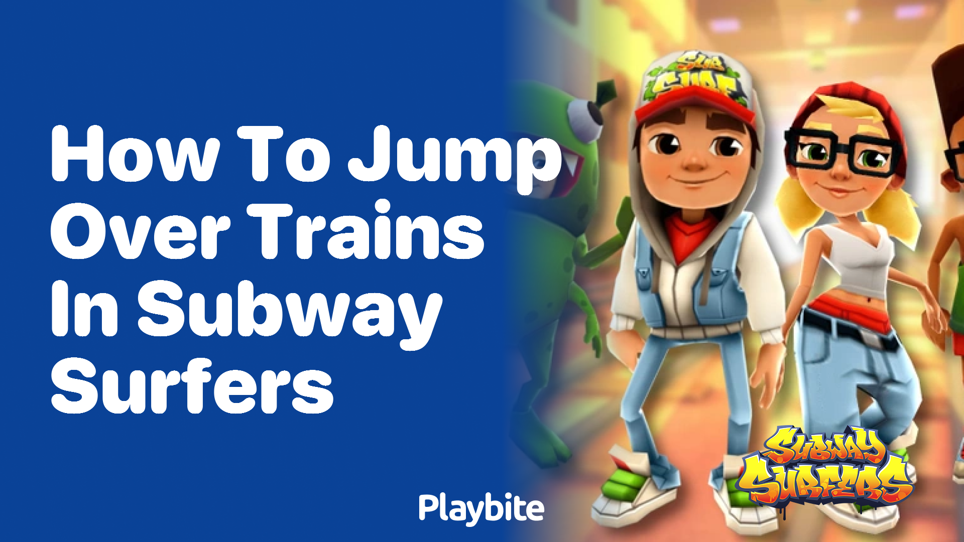 How to Jump Over Trains in Subway Surfers